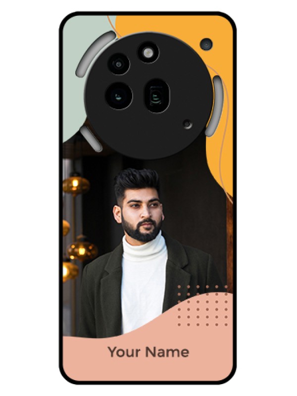 Custom Nothing Phone 3A Pro 5G Custom Glass Phone Case - Tri - Coloured Overlay Design