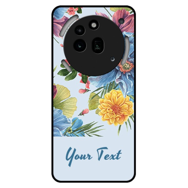 Nothing Phone 3A Pro 5G Custom Glass Phone Case - Stunning Watercolored Flowers Painting Design
