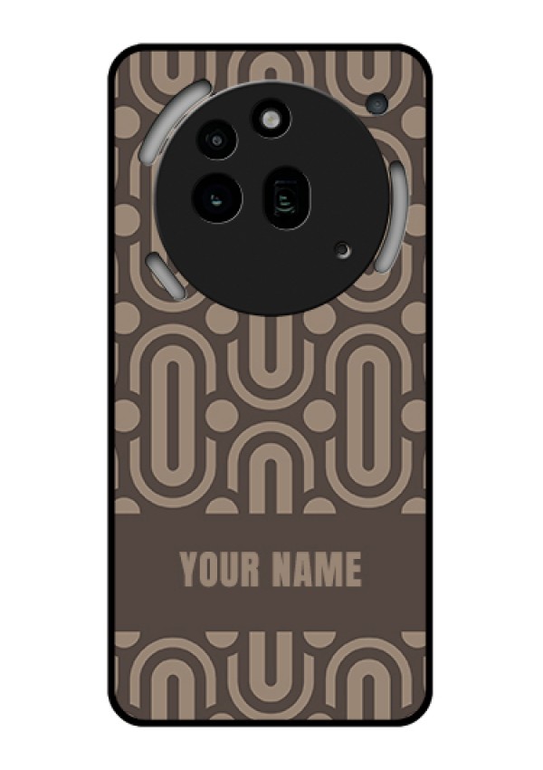 Nothing Phone 3A Pro 5G Custom Glass Phone Case - Captivating Zero Pattern Design