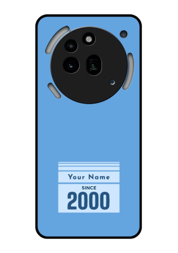 Nothing Phone 3A Pro 5G Custom Glass Phone Case - Custom Year Of Birth Design