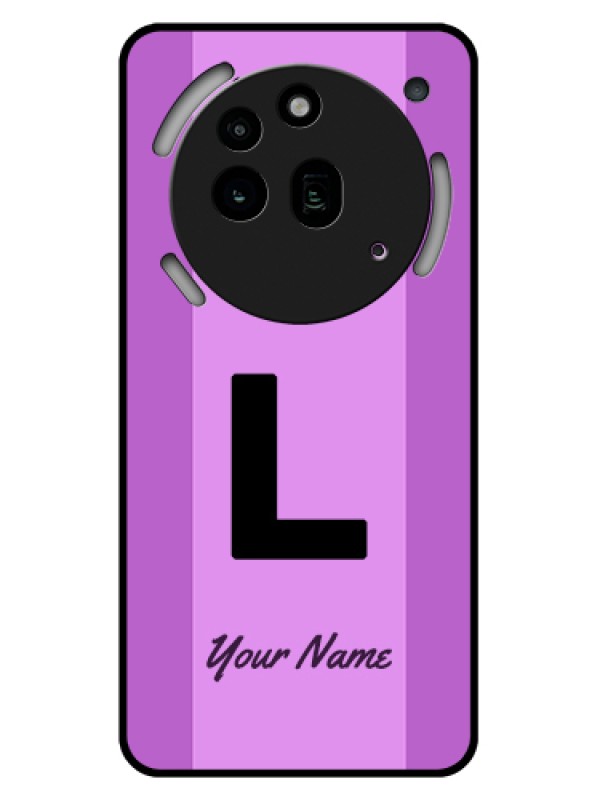 Custom Nothing Phone 3A Pro 5G Custom Glass Phone Case - Tricolor Custom Text Design