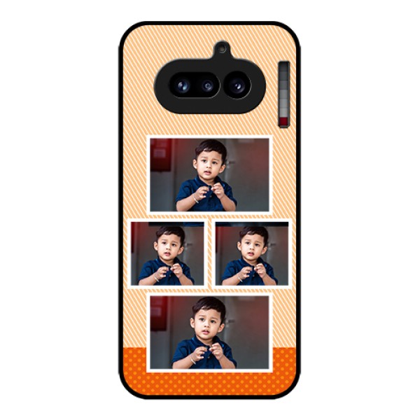 Nothing Phone 4A 5G Custom Glass Phone Case - Bulk Photos Upload Design Nothing Phone 4A 5G Custom Glass Phone Case - Bulk Photos Upload Design