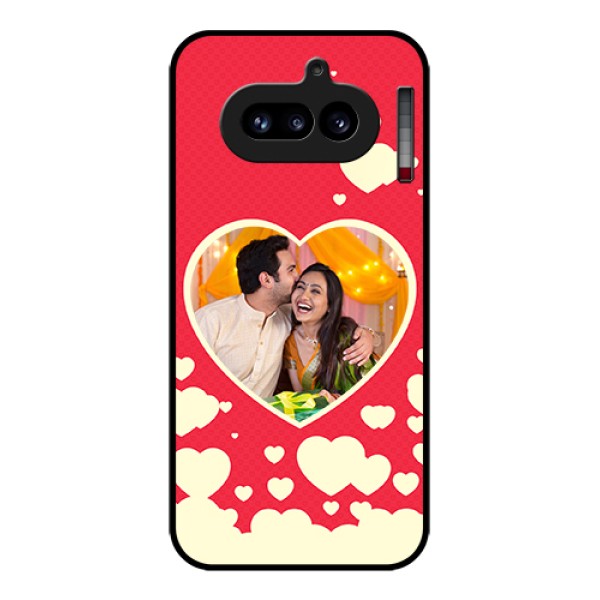 Nothing Phone 4A 5G Custom Glass Phone Case - Love Symbols Phone Cover Design Nothing Phone 4A 5G Custom Glass Phone Case - Love Symbols Phone Cover Design