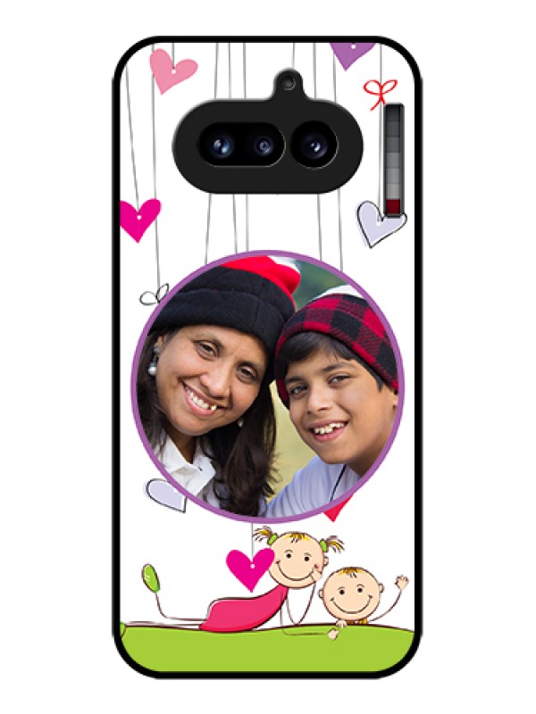 Custom Nothing Phone 4A 5G Custom Glass Phone Case - Cute Kids Phone Case Design