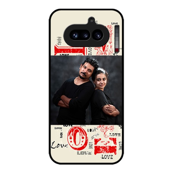 Nothing Phone 4A 5G Custom Glass Phone Case - Trendy Love Design Case Nothing Phone 4A 5G Custom Glass Phone Case - Trendy Love Design Case