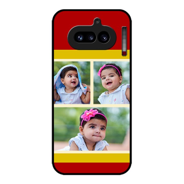 Nothing Phone 4A 5G Custom Glass Phone Case - Multiple Pic Upload Design Nothing Phone 4A 5G Custom Glass Phone Case - Multiple Pic Upload Design