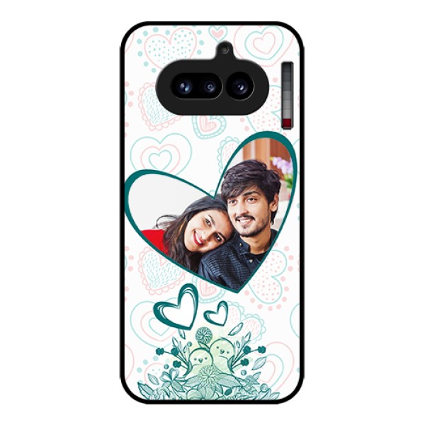Nothing Phone 4A 5G Custom Glass Phone Case - Premium Couple Design