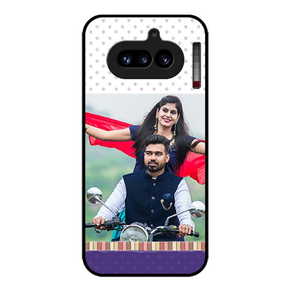 Nothing Phone 4A 5G Custom Glass Phone Case - Cute Family Design
