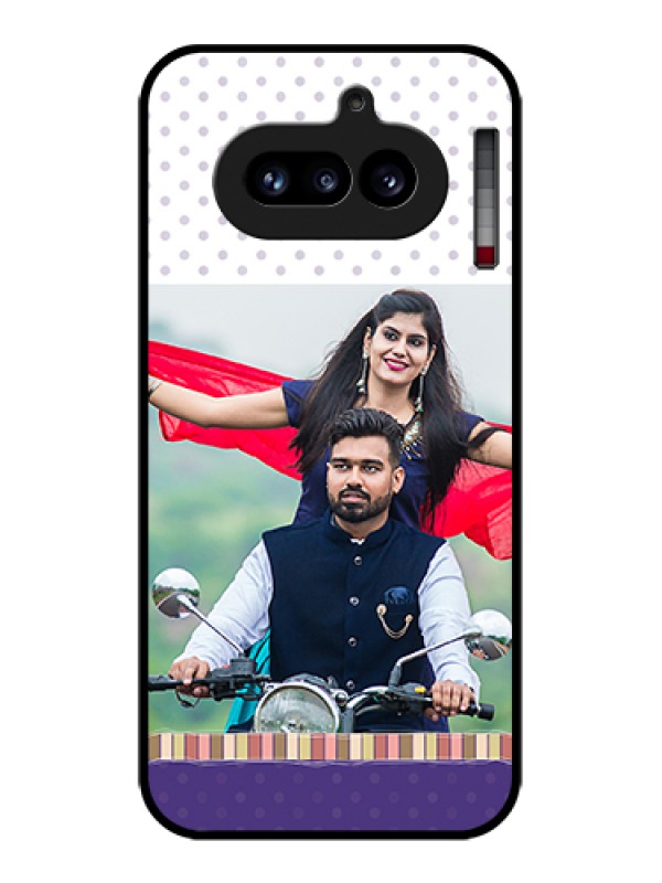Custom Nothing Phone 4A 5G Custom Glass Phone Case - Cute Family Design