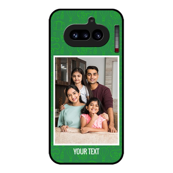 Nothing Phone 4A 5G Custom Glass Phone Case - Picture Upload Design