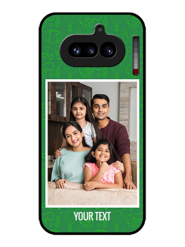 Custom Nothing Phone 4A 5G Custom Glass Phone Case - Picture Upload Design