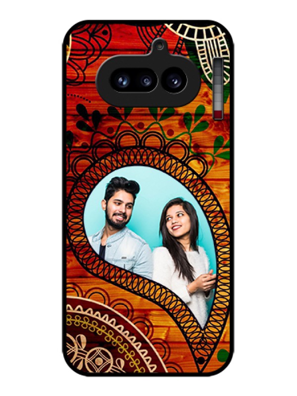 Custom Nothing Phone 4A 5G Custom Glass Phone Case - Abstract Colorful Design