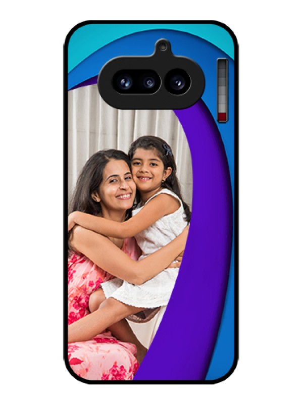 Custom Nothing Phone 4A 5G Custom Glass Phone Case - Simple Pattern Design