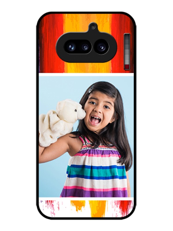 Custom Nothing Phone 4A 5G Custom Glass Phone Case - Multi Color Design