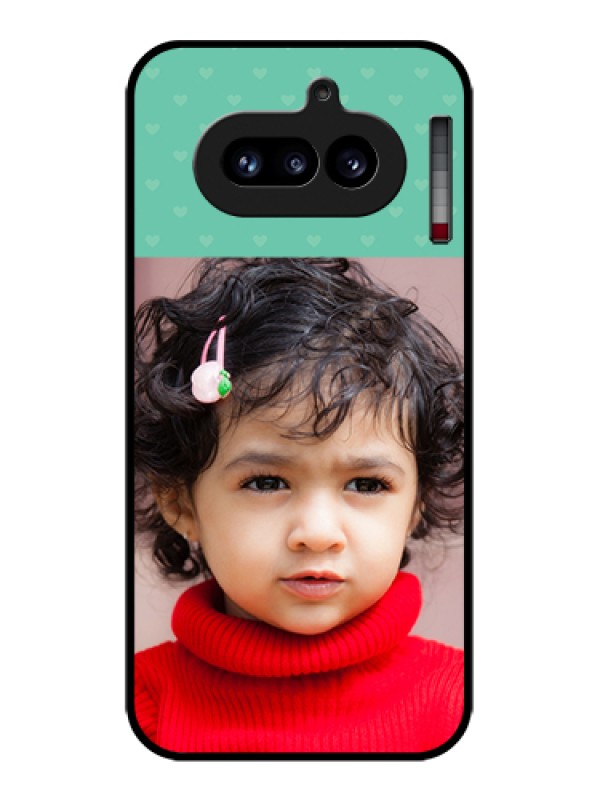 Custom Nothing Phone 4A 5G Custom Glass Phone Case - Lovers Picture Design