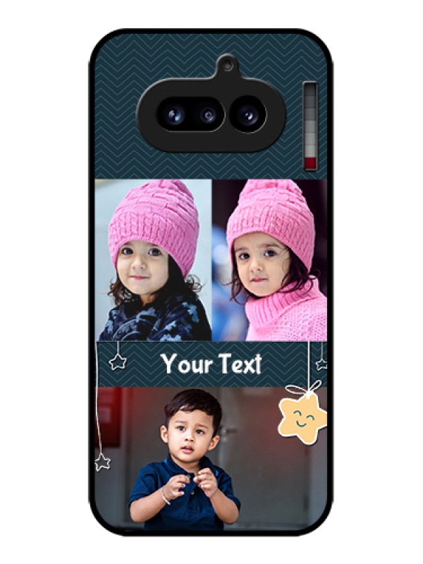 Custom Nothing Phone 4A 5G Custom Glass Phone Case - Hanging Stars Design