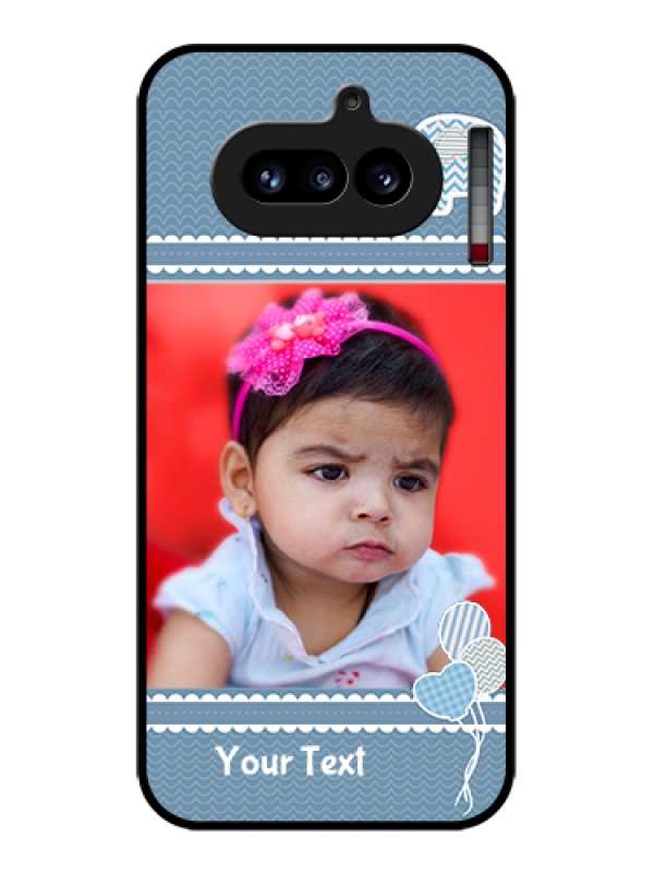 Custom Nothing Phone 4A 5G Custom Glass Phone Case - With Kids Pattern Design