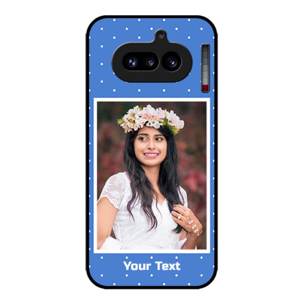 Nothing Phone 4A 5G Custom Glass Phone Case - Polka Dots Design