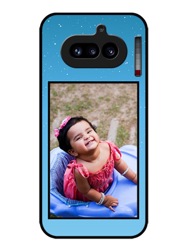 Custom Nothing Phone 4A 5G Custom Glass Phone Case - Wave Pattern Colorful Design