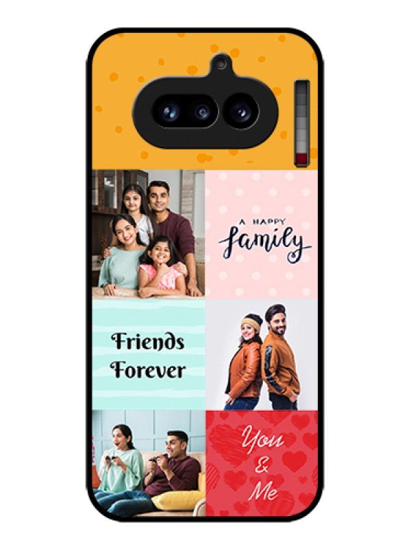 Custom Nothing Phone 4A 5G Custom Glass Phone Case - Images With Quotes Design
