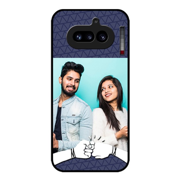 Nothing Phone 4A 5G Custom Glass Phone Case - With Best Friends Design Nothing Phone 4A 5G Custom Glass Phone Case - With Best Friends Design
