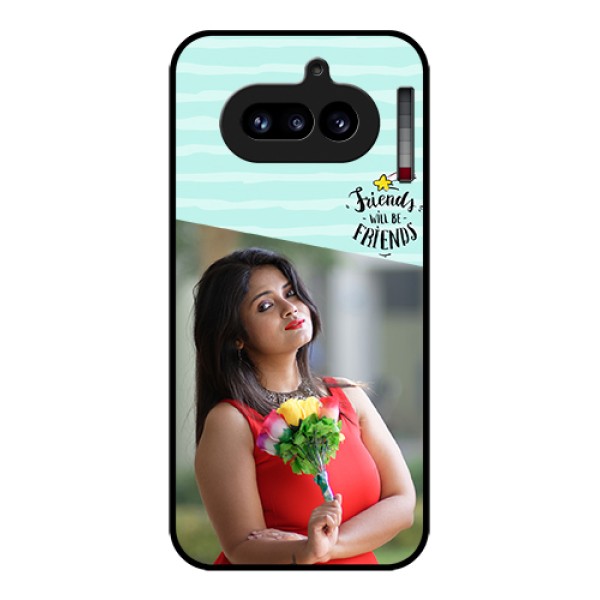 Nothing Phone 4A 5G Custom Glass Phone Case - Friends Picture Icon Design Nothing Phone 4A 5G Custom Glass Phone Case - Friends Picture Icon Design