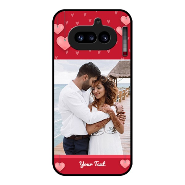 Nothing Phone 4A 5G Custom Glass Phone Case - Valentines Day Design
