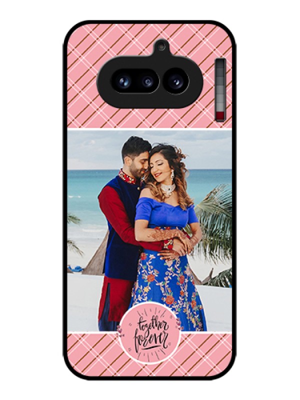 Custom Nothing Phone 4A 5G Custom Glass Phone Case - Together Forever Design