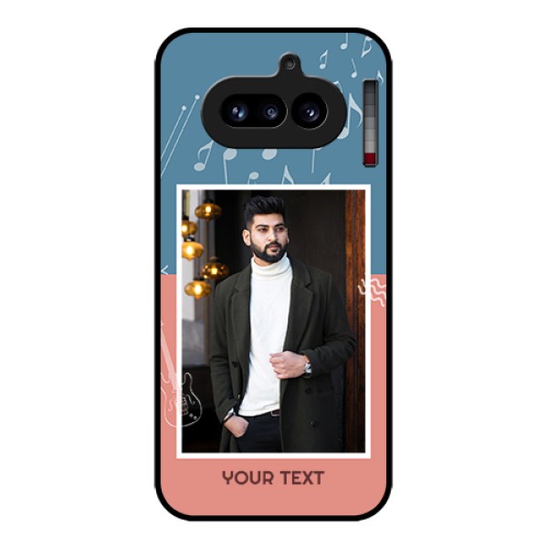 Nothing Phone 4A 5G Custom Glass Phone Case - With Color Musical Note Design Nothing Phone 4A 5G Custom Glass Phone Case - With Color Musical Note Design