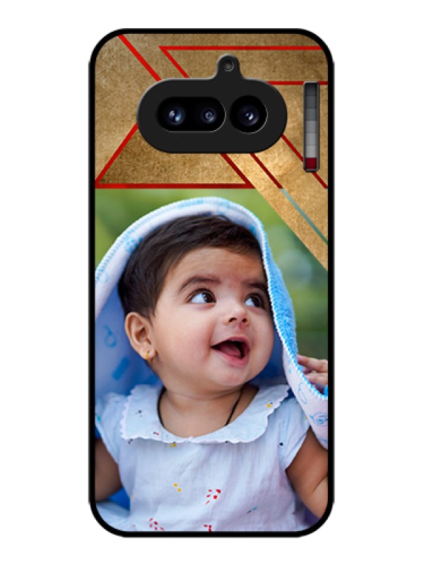 Custom Nothing Phone 4A 5G Custom Glass Phone Case - Gradient Abstract Texture Design