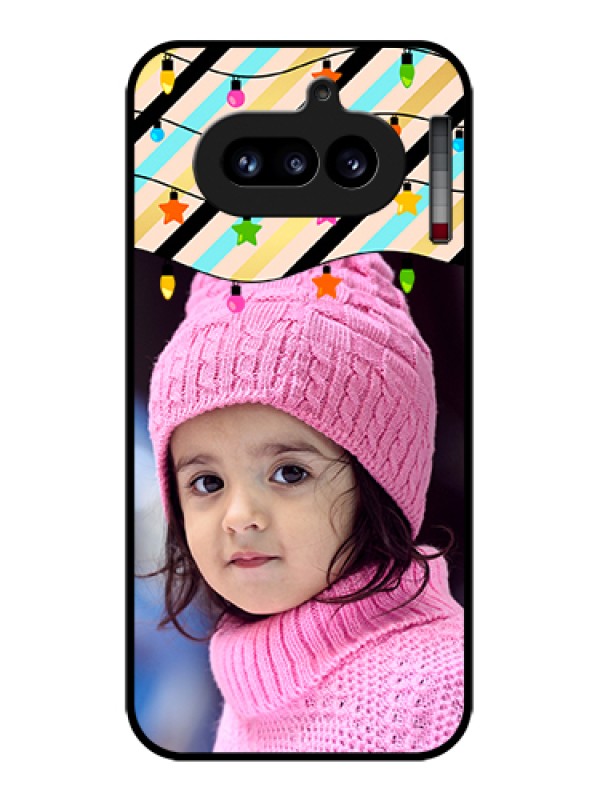Custom Nothing Phone 4A 5G Custom Glass Phone Case - Lights Hanging Design