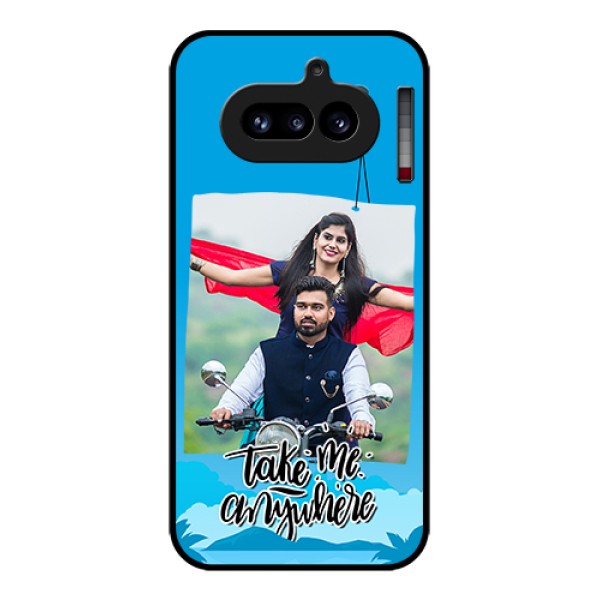 Nothing Phone 4A 5G Custom Glass Phone Case - Traveller Design