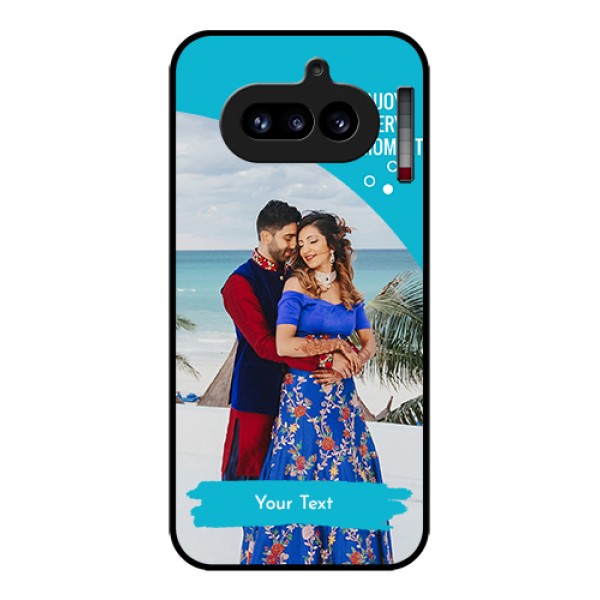 Nothing Phone 4A 5G Custom Glass Phone Case - Happy Moment Design