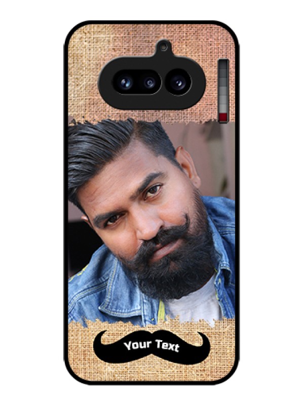 Custom Nothing Phone 4A 5G Custom Glass Phone Case - With Texture Design