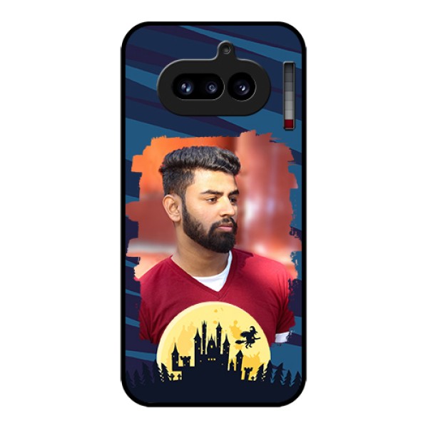 Nothing Phone 4A 5G Custom Glass Phone Case - Halloween Witch Design