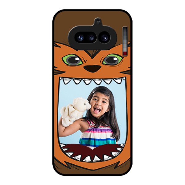 Nothing Phone 4A 5G Custom Glass Phone Case - Owl Monster Back Case Design Nothing Phone 4A 5G Custom Glass Phone Case - Owl Monster Back Case Design