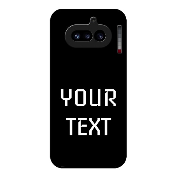 Nothing Phone 4A 5G Custom Glass Phone Case - Your Name Design