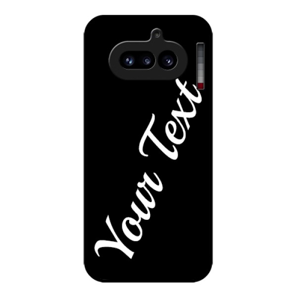 Nothing Phone 4A 5G Custom Glass Phone Case - With Your Name Design Nothing Phone 4A 5G Custom Glass Phone Case - With Your Name Design