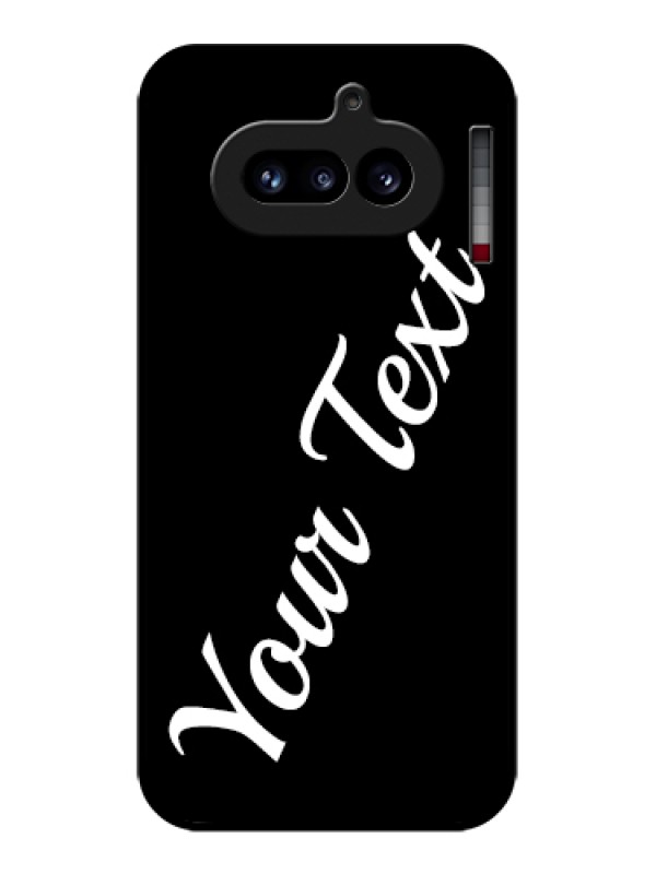 Custom Nothing Phone 4A 5G Custom Glass Phone Case - With Your Name Design