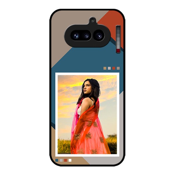 Nothing Phone 4A 5G Custom Glass Phone Case - Retro Color Pallet Design
