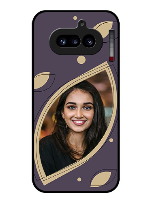 Custom Nothing Phone 4A 5G Custom Glass Phone Case - Falling Leaf Design