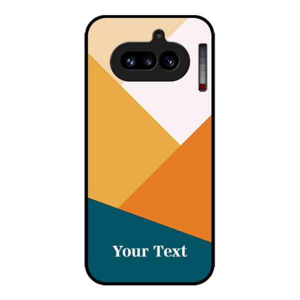 Nothing Phone 4A 5G Custom Glass Phone Case - Stacked Multi - Colour Design Nothing Phone 4A 5G Custom Glass Phone Case - Stacked Multi - Colour Design
