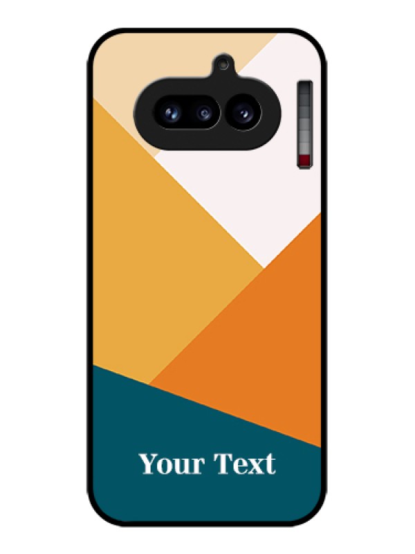 Custom Nothing Phone 4A 5G Custom Glass Phone Case - Stacked Multi - Colour Design