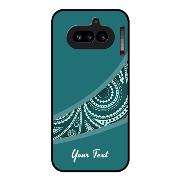 Nothing Phone 4A 5G Custom Glass Phone Case - Semi Visible Floral Design Nothing Phone 4A 5G Custom Glass Phone Case - Semi Visible Floral Design