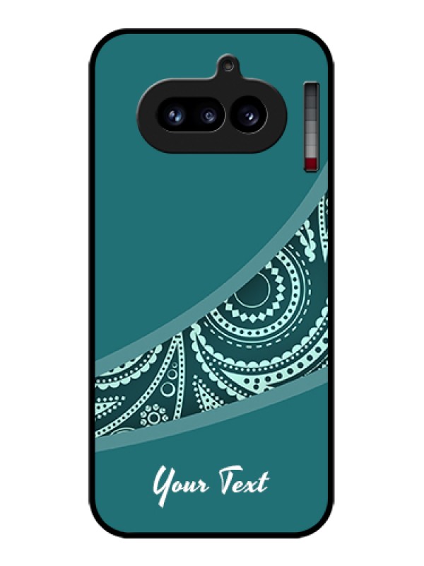 Custom Nothing Phone 4A 5G Custom Glass Phone Case - Semi Visible Floral Design