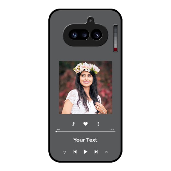 Nothing Phone 4A 5G Custom Glass Phone Case - Play The Music Design