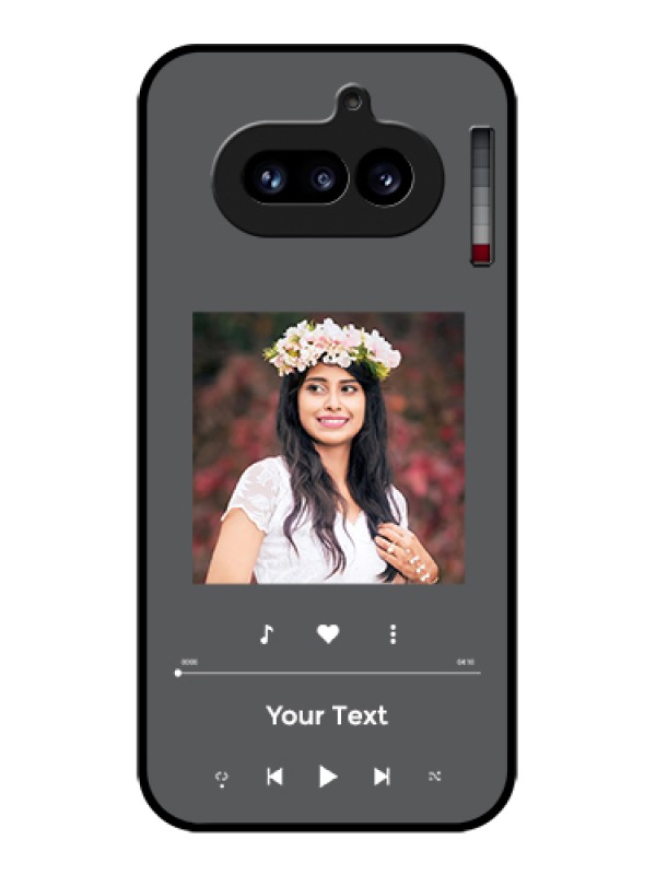 Custom Nothing Phone 4A 5G Custom Glass Phone Case - Play The Music Design