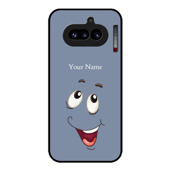 Nothing Phone 4A 5G Custom Glass Phone Case - Laughing Cartoon Face Design Nothing Phone 4A 5G Custom Glass Phone Case - Laughing Cartoon Face Design
