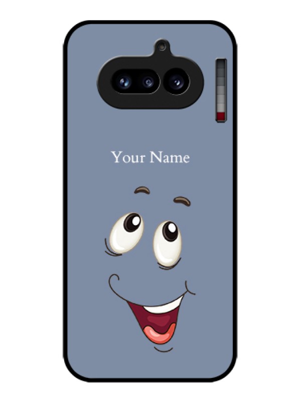 Custom Nothing Phone 4A 5G Custom Glass Phone Case - Laughing Cartoon Face Design