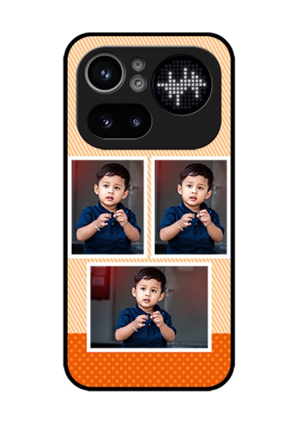 Nothing Phone 4A Pro 5G Custom Glass Phone Case - Bulk Photos Upload Design